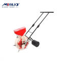 Manual portable agricultural seeder machine